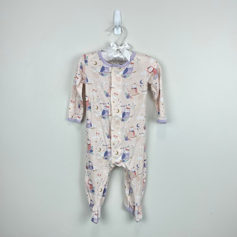Magnetic Me Owl Love You Modal Magnetic Footie 3-6 Months